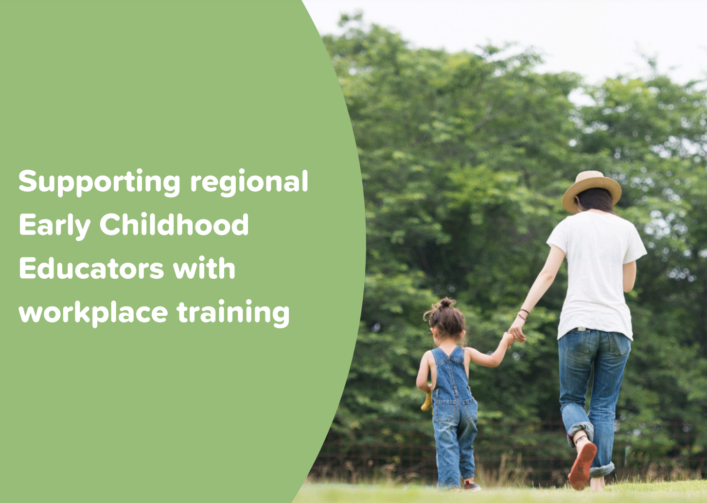 Supporting Regional Early Childhood Educators with workplace training